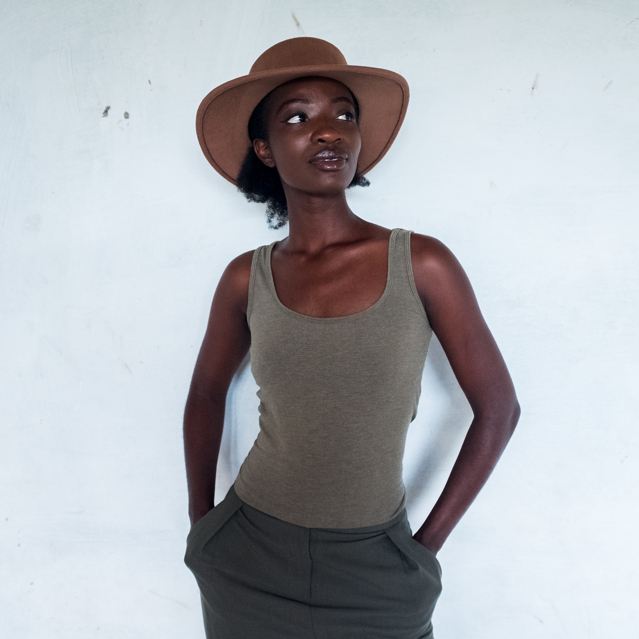 Army Green-Vest-Trousers-Osaah-Style-Casual Look 5
