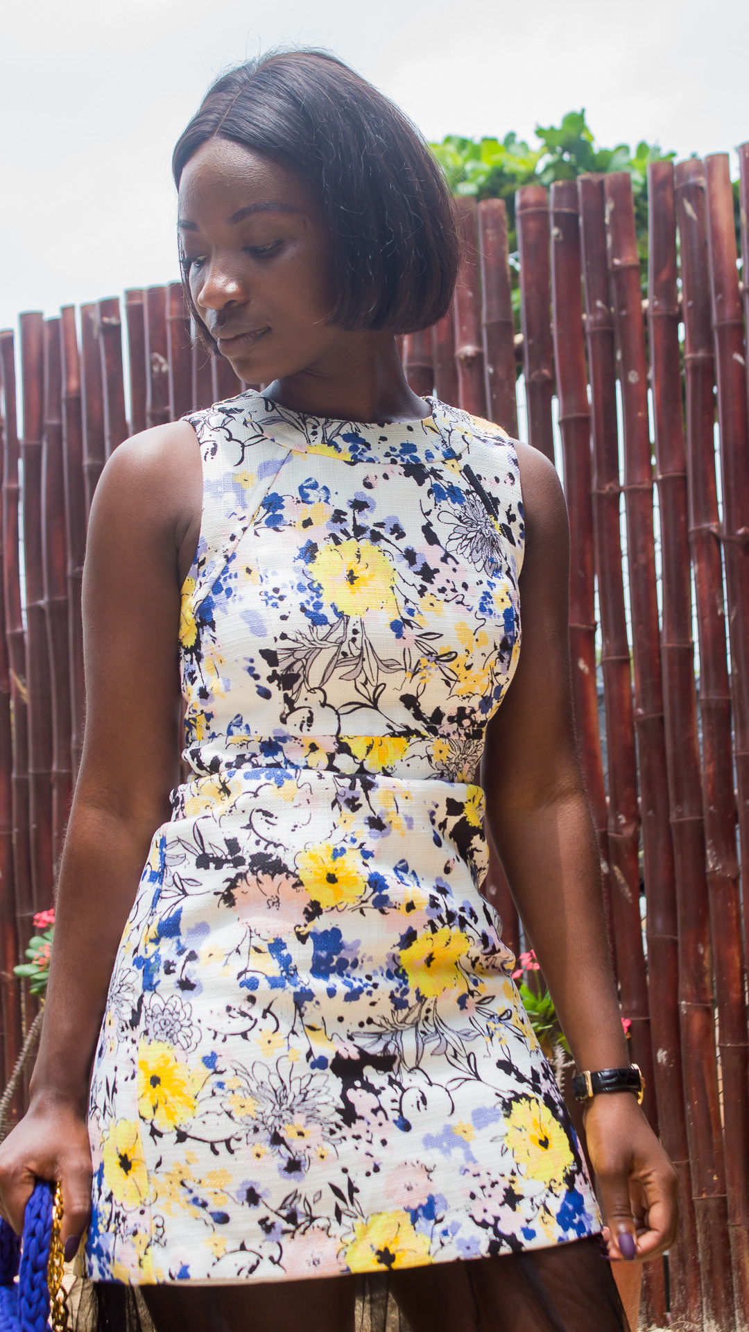 Osaah-Tulle-Floral dress 4