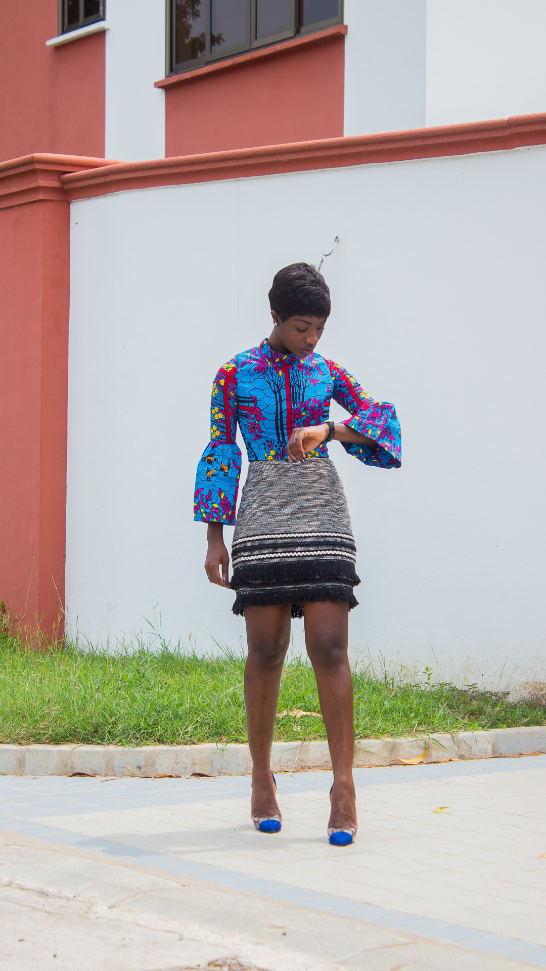 Osaah-Skin where-Ankara Crop Top-Next Skirt 9