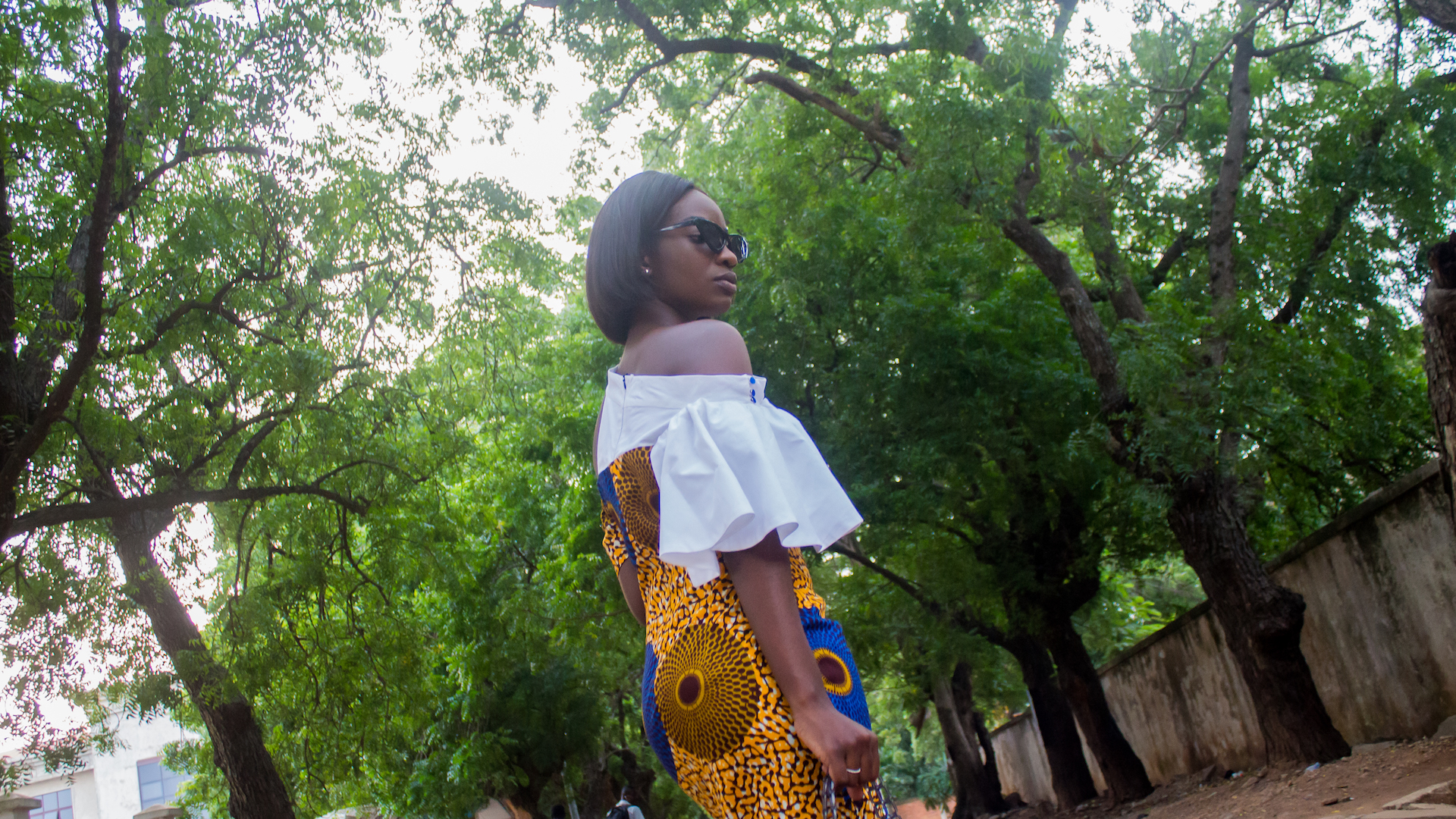 Osaah-Sling Neck-Blue-Yellow 4