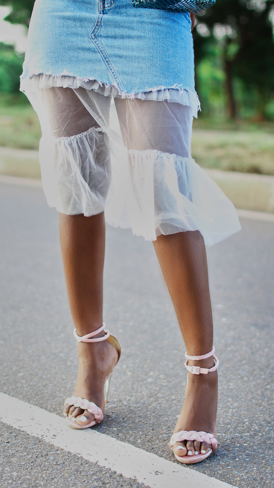 Osaah-Denim-Tulle-Myth bag 3