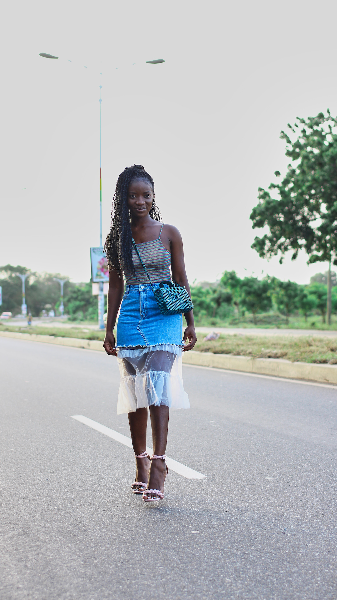 Osaah-Denim-Tulle-Myth bag 5