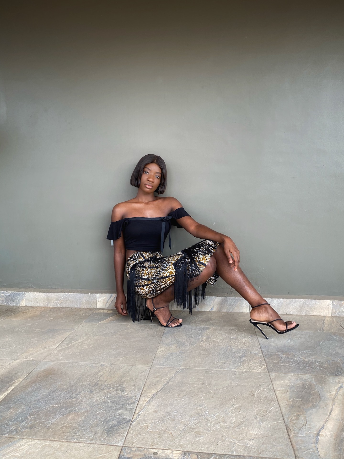 Osaah-Fringe Skirt 5